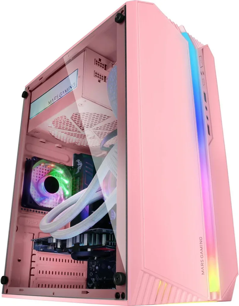 Mars Gaming MC-S1 mATX RGB - vue 3