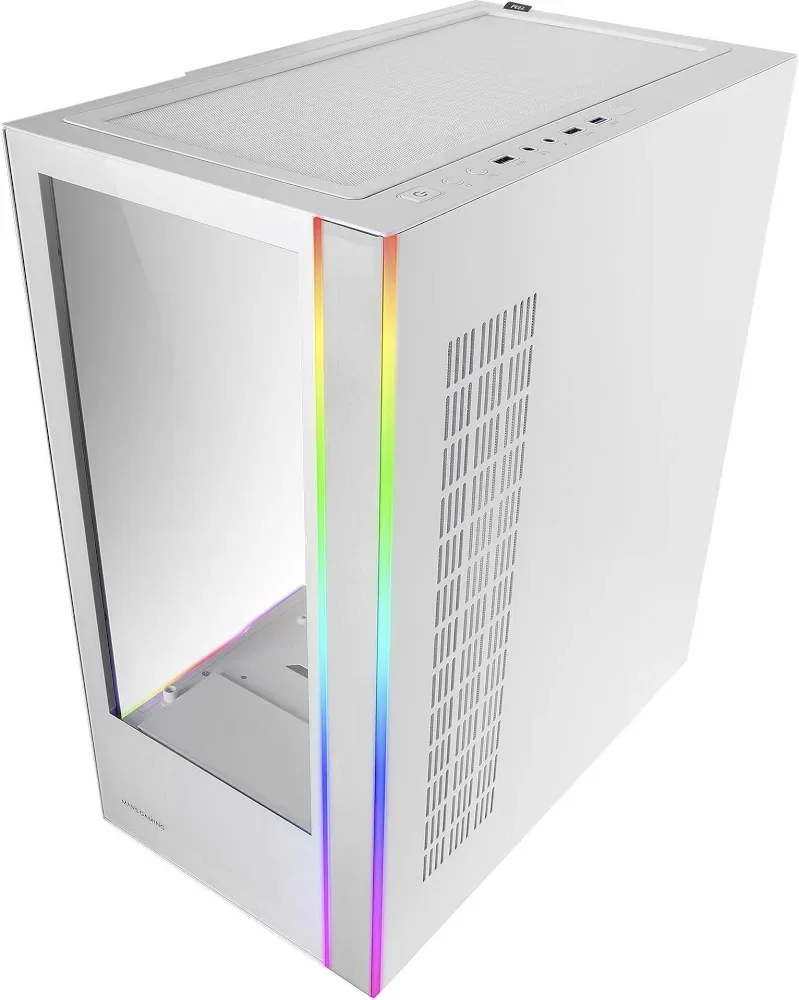 Mars Gaming MC-Ultra Tower E-ATX RGB White - vue 4
