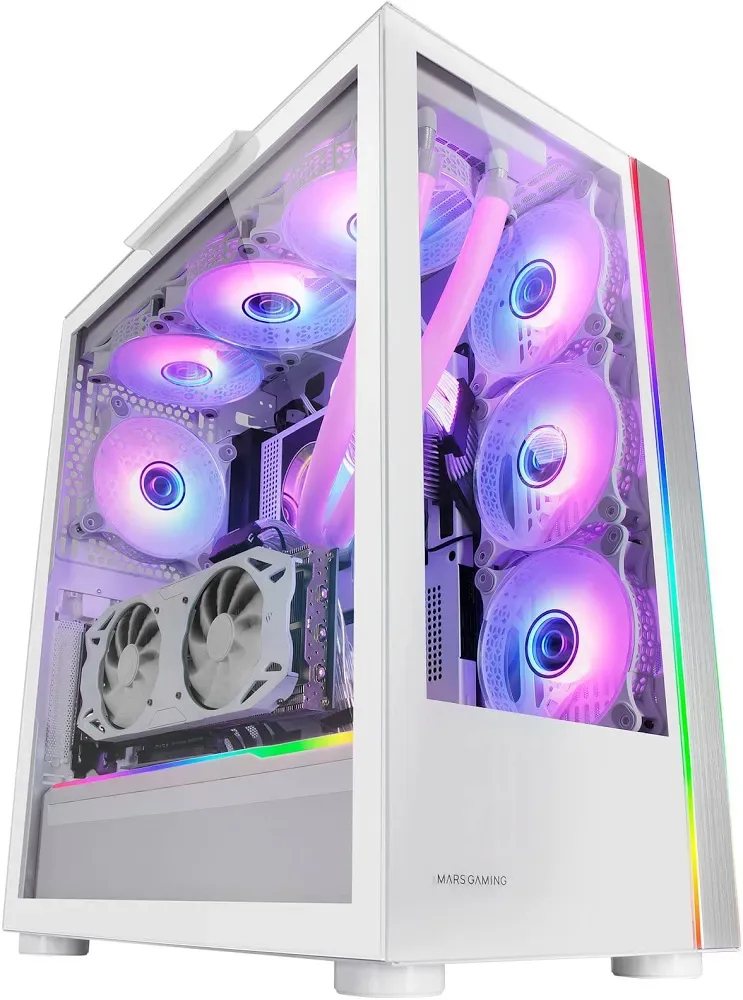 Mars Gaming MC-Ultra Tower E-ATX RGB White