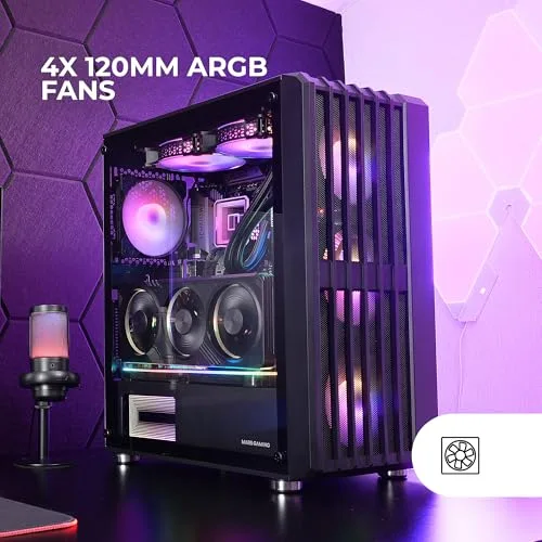 Mars Gaming MC-Vault ATX RGB - vue 4
