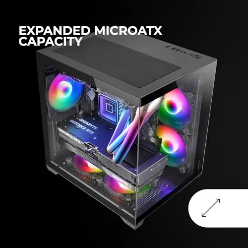 Mars Gaming MC-View2 mATX - vue 5