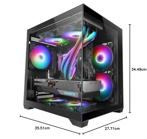 Mars Gaming MC-View2 mATX - vue 7