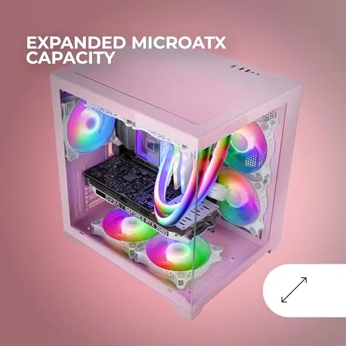 Mars Gaming MC-View2 mATX - vue 5