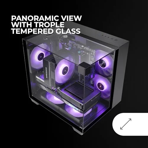 Mars Gaming Mc-Visionm mATX - vue 2