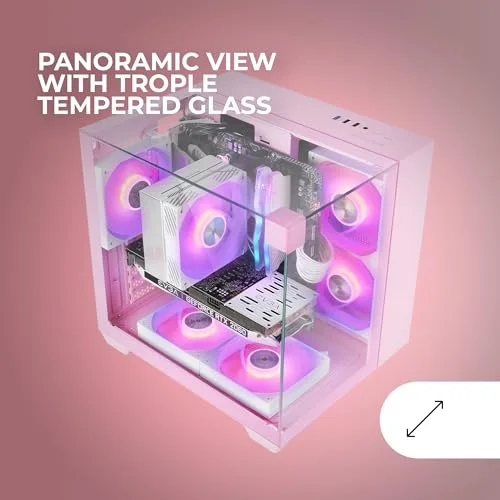 Mars Gaming Mc-Visionm mATX - vue 2