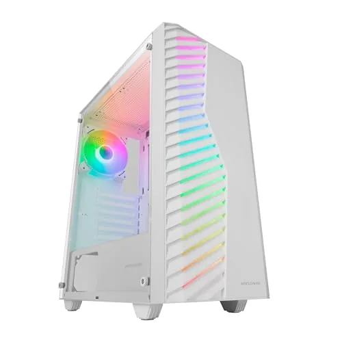 Mars Gaming MC-VOLT ATX RGB White