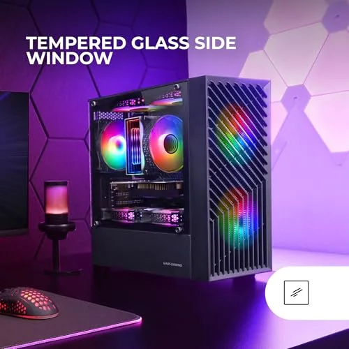 Mars Gaming MC-Vortex mATX RGB - vue 4