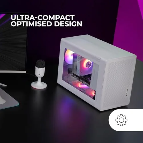 Mars Gaming MC-XPS mATX White - vue 2