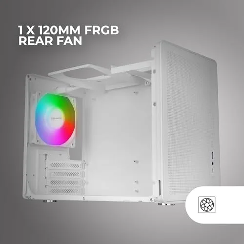 Mars Gaming MC-XPS mATX White - vue 4