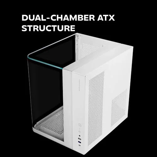 Mars Gaming McInfiniolite ATX White - vue 3