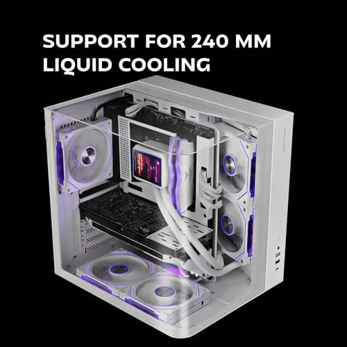 Mars Gaming McInfiniolite ATX White - vue 4