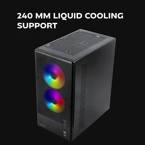 Mars Gaming McOnyx mATX RGB - vue 4