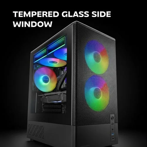 Mars Gaming McOnyx mATX RGB - vue 5