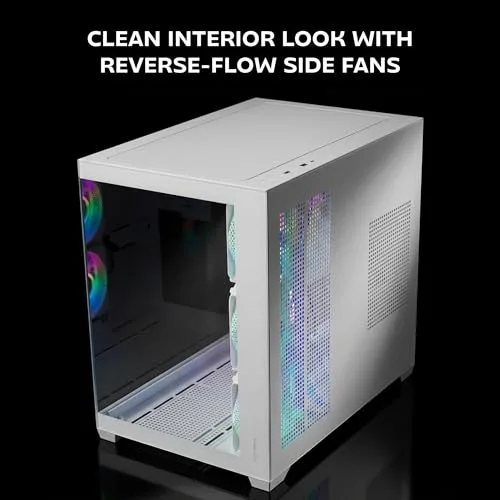 Mars Gaming MCV5 White ATX RGB - vue 4