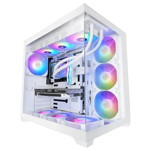 Mars Gaming MCV5 White ATX RGB