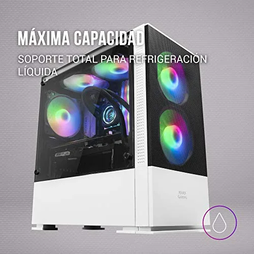 Mars Gaming MCZ Premium ATX White - vue 4