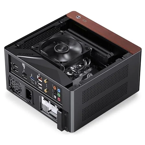 mini-tour Jonsbo Boîtier Boîtier gaming Boîtier PC noir - vue 6