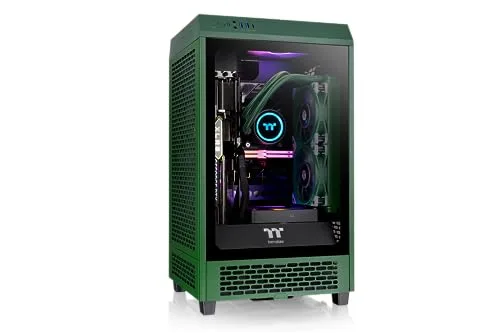 Thermaltake The Tower 200 Racing Green Mini-ITX 2x 140mm préinstallés