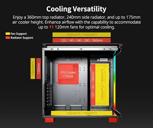 Montech KING 95 mATX - vue 3