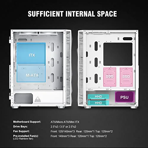 Montech X3 White ATX - vue 3