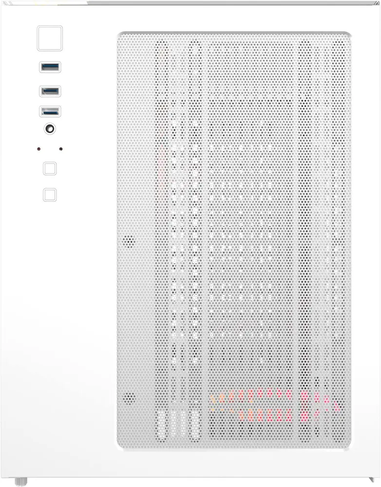 M.RED Crystal Sea Mini White mATX - vue 5