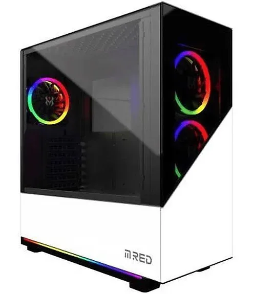 M.RED ELITE WHITE ATX RGB