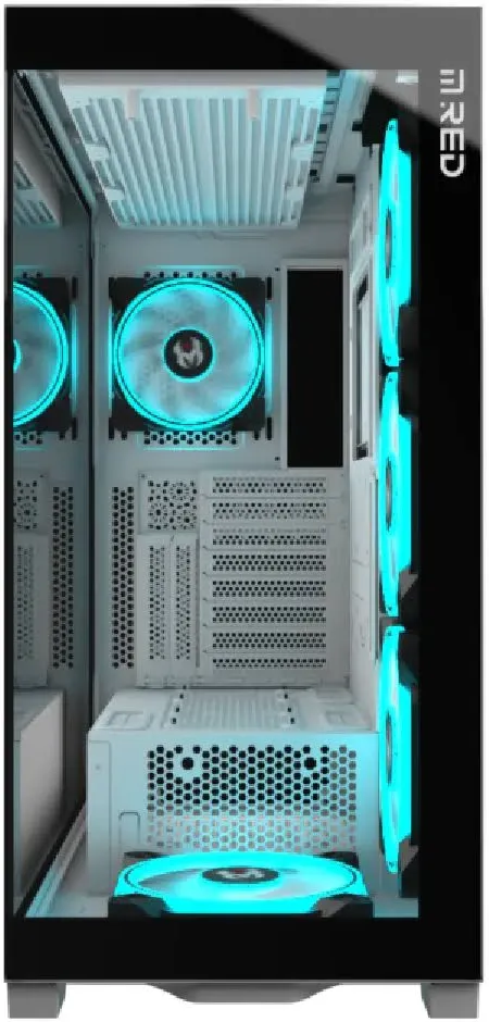 M.RED Radiant.X ATX White - vue 4