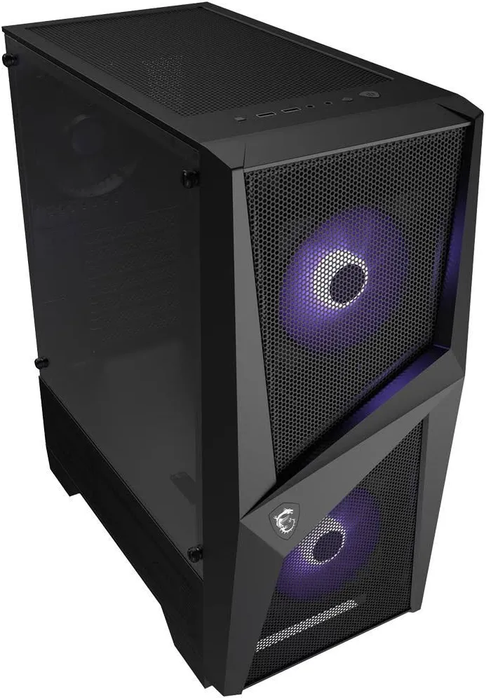 MSI MAG FORGE 100M mATX RGB - vue 2