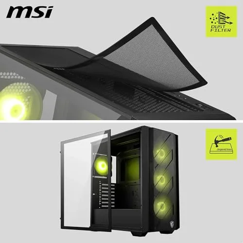 MSI MAG FORGE 330R AIRFLOW mATX - vue 3