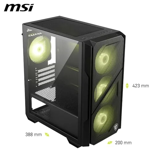 MSI MAG FORGE M110R mATX RGB - vue 2