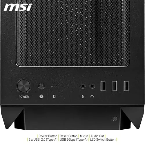 MSI MAG FORGE M110R mATX RGB - vue 6