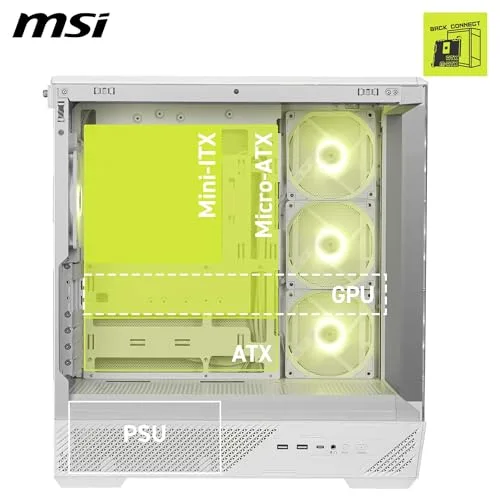 MSI MAG PANO 130R PZ ATX White - vue 4