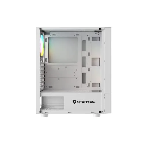 Nfortec Caelum White ATX RGB - vue 3