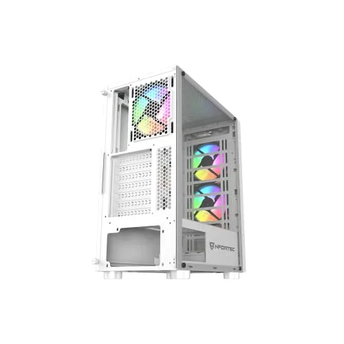 Nfortec Caelum White ATX RGB - vue 4