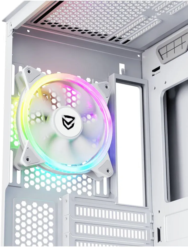 Nfortec DRACO X White ATX - vue 2