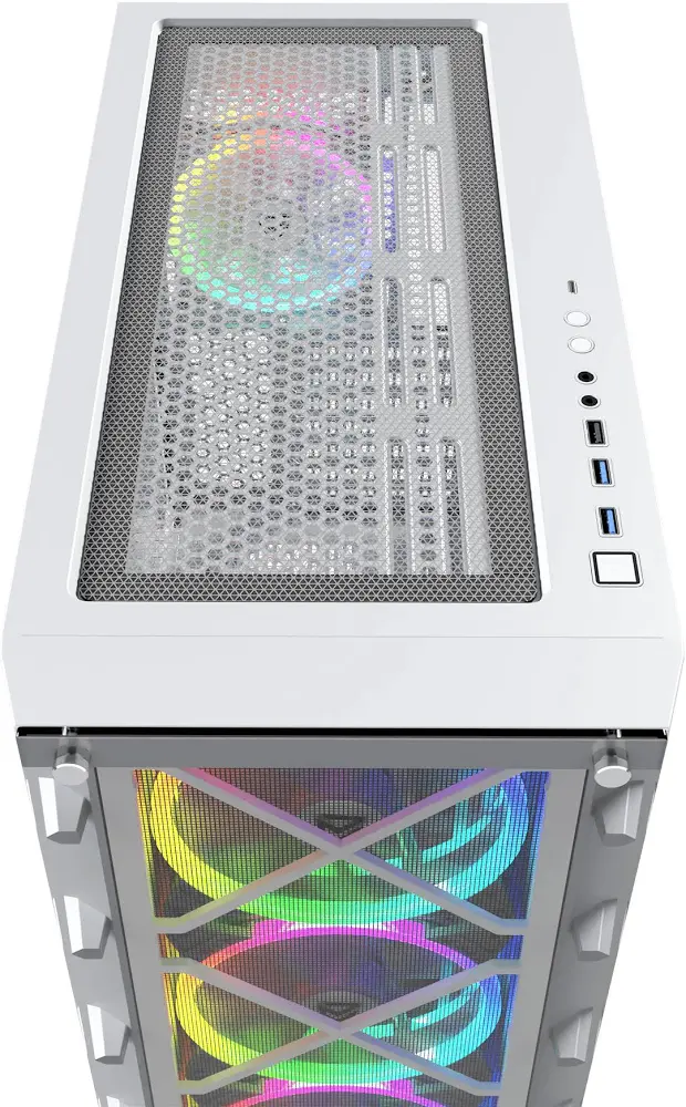 Nfortec DRACO X White ATX - vue 4