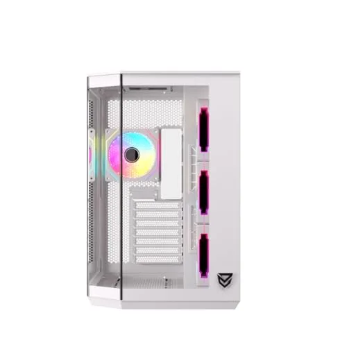 Nfortec Pulsar ATX RGB White - vue 3