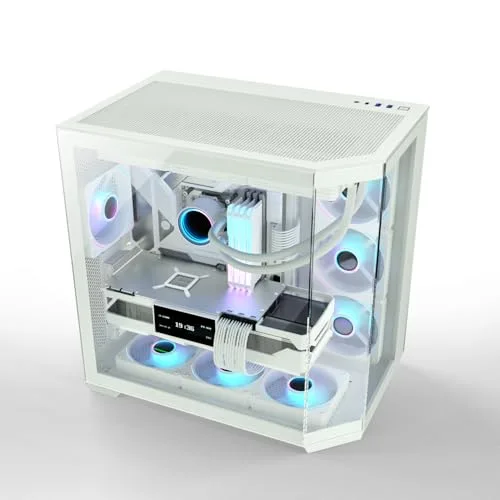 Nfortec Pulsar ATX RGB White - vue 6