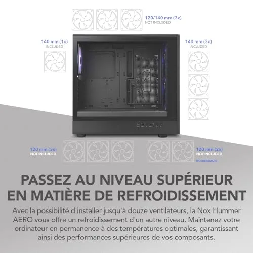 Nox Hummer AERO ATX RGB - vue 6