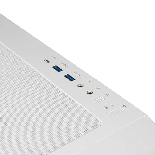 NOX Hummer BIOS mATX White - vue 8