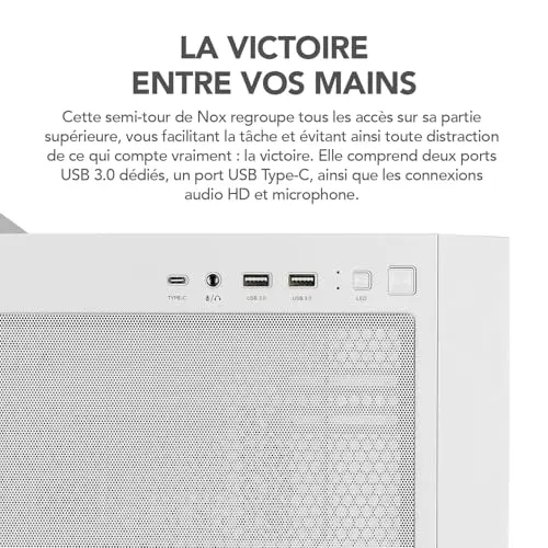 NOX Hummer ETHER mATX - vue 9