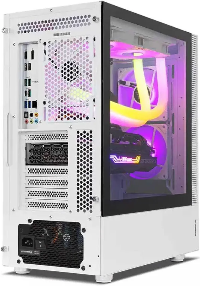 Nox Hummer Nemesis ATX RGB White - vue 3