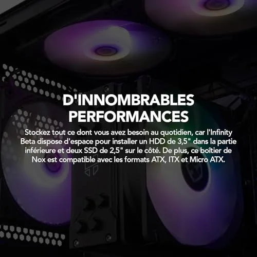 NOX Infinity Beta mATX - vue 7