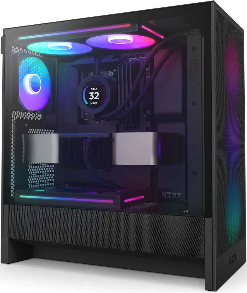 NZXT H5 Flow ATX RGB - vue 3