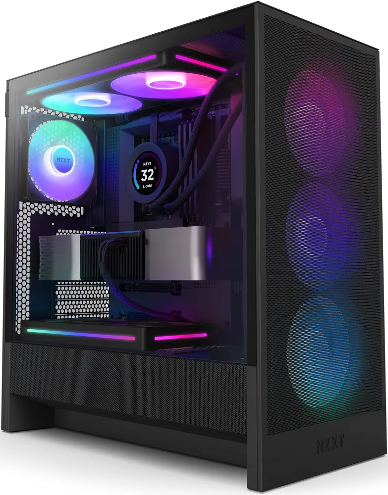 NZXT H5 Flow ATX RGB - vue 5