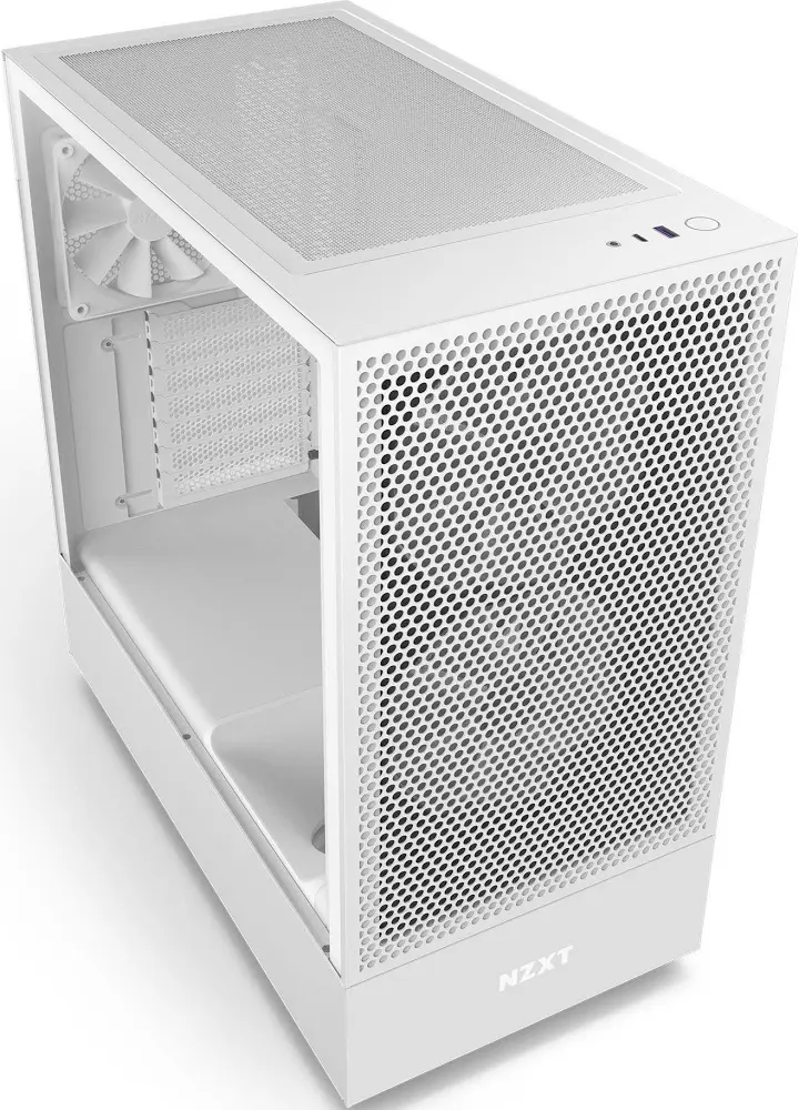 NZXT H5 Flow RGB ATX White - vue 4