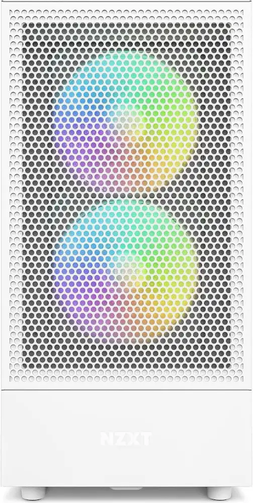 NZXT H5 Flow RGB ATX White - vue 5