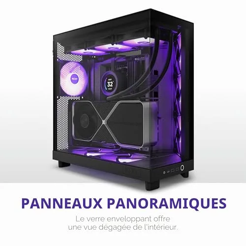 NZXT H6 Flow RGB ATX - vue 2