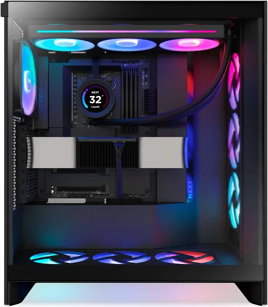 NZXT H7 Flow ATX RGB - vue 3