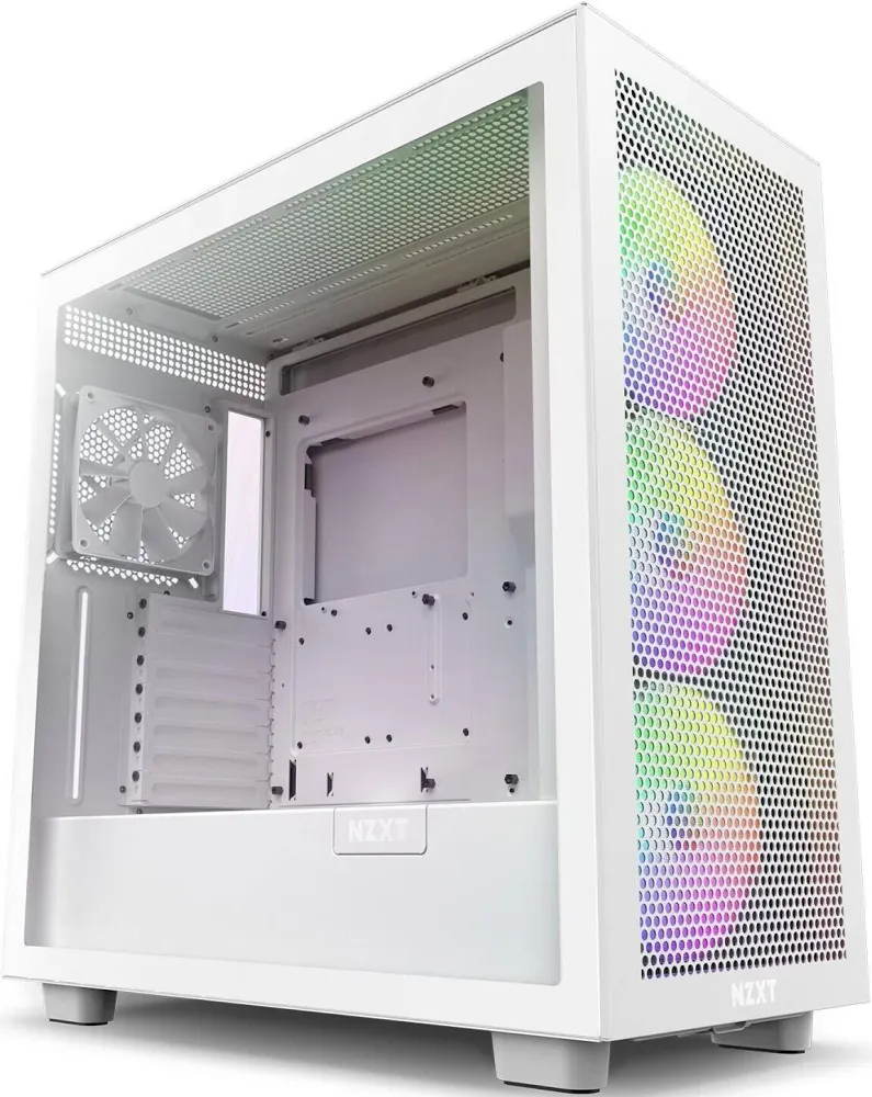 NZXT H7 Flow ATX RGB White